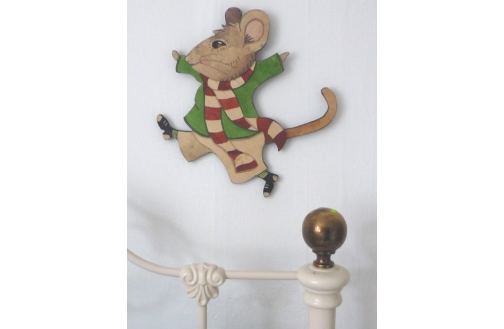 Cyril Mouse Wall Plaque